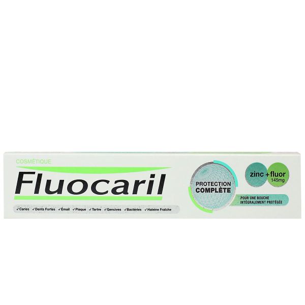 Dentifrice Protection Complète zinc fluor 75ml