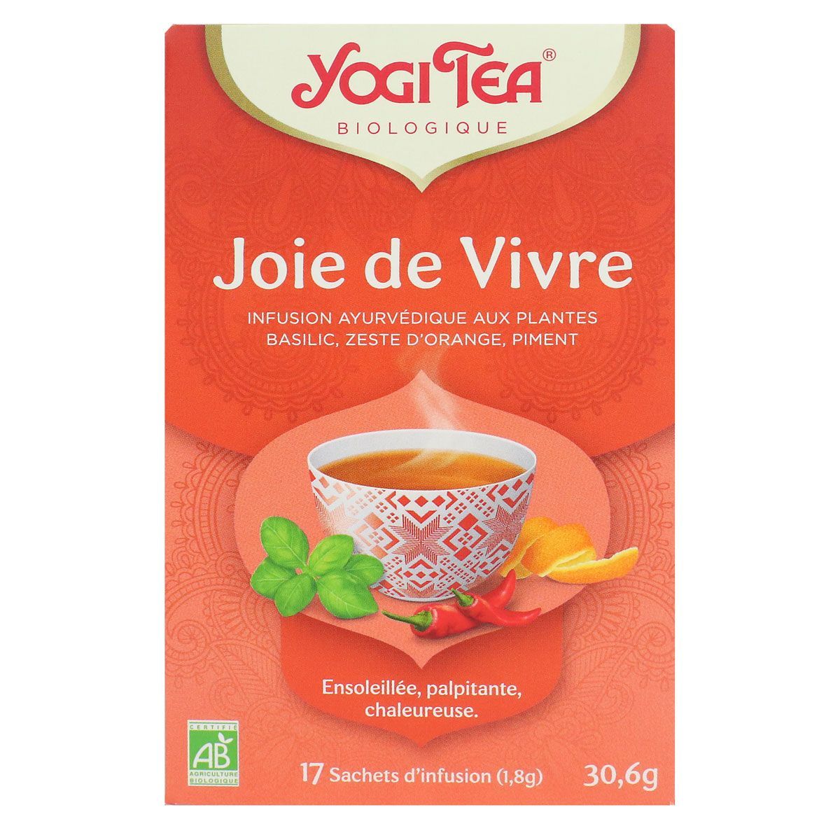 Yogi Tea Infusion Ayurvédique Bonheur Absolu