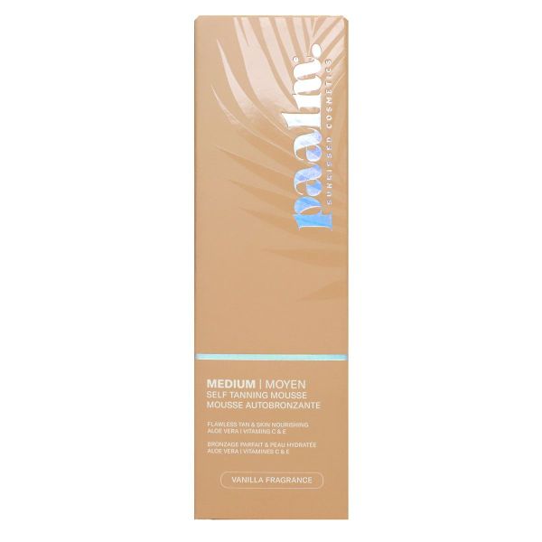 Mousse autobronzante Medium parfum vanille 150ml