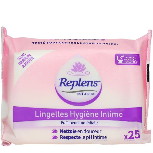 25 lingettes intimes