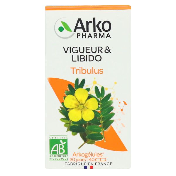 Arkogélules Tribulus bio 40 gélules