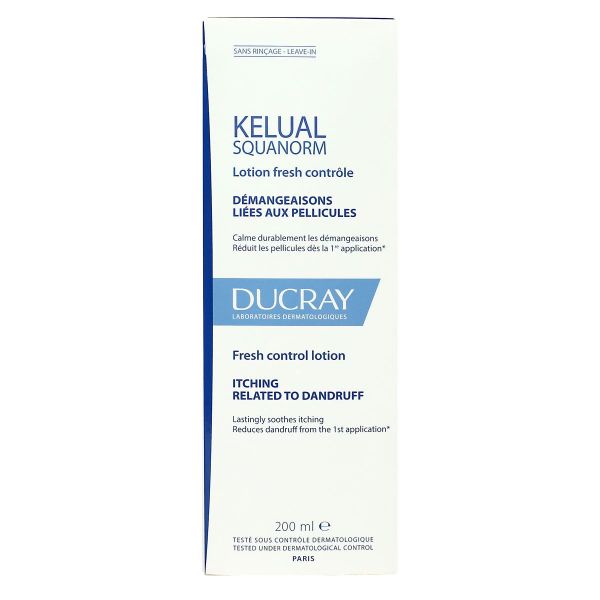 Kelual Squanorm Fresh Control lotion démangeaisons pelicules 200ml