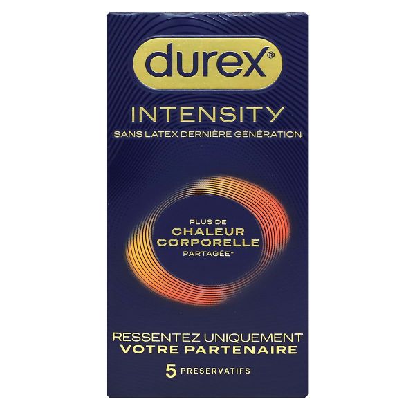 Intensity 5 préservatifs sans latex dernière génération