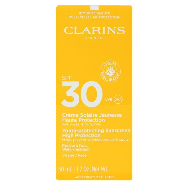 Crème solaire Jeunesse visage SPF30 visage UVA UVB 100ml