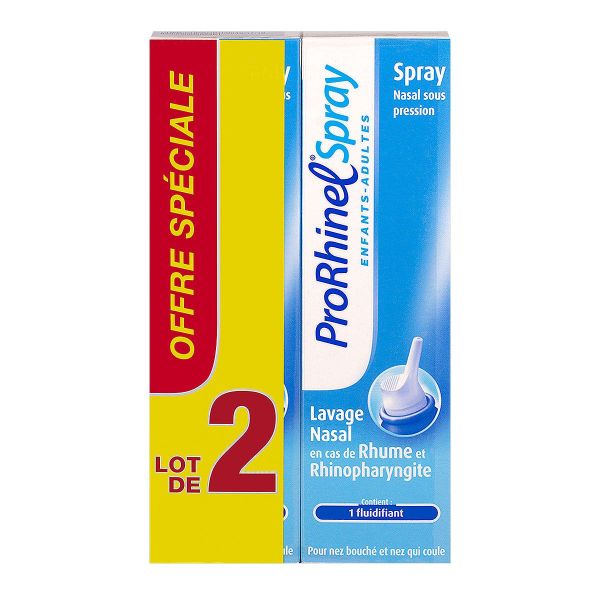 Spray nasal enfants & adultes 2x100ml