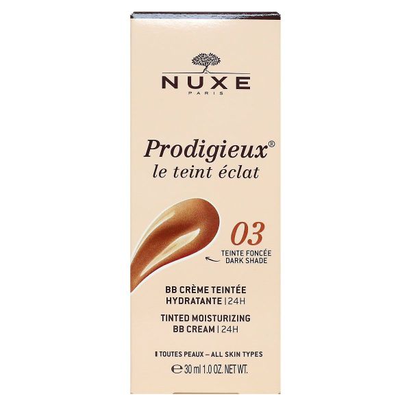 Prodigieux BB crème teinté hydratante 03 teinte foncée 30ml