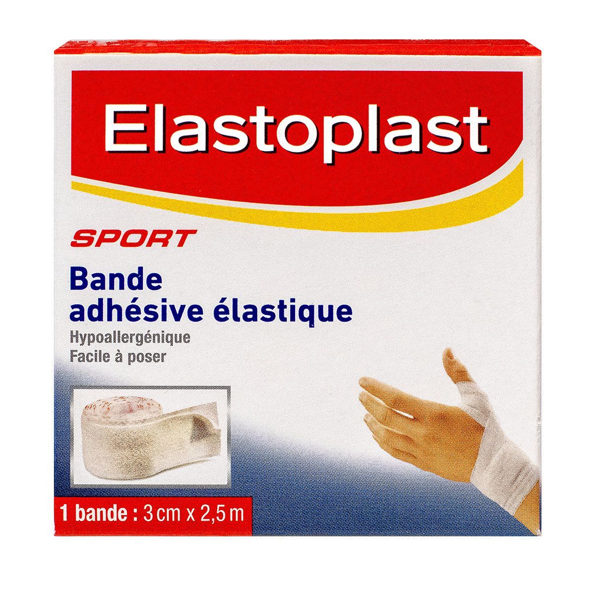 ELASTOPLAST - Bande adhésive élastique è 8cm x 2,5m