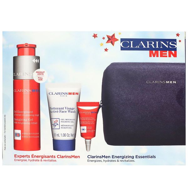 Men coffret Essentiels nettoyants et énergisants