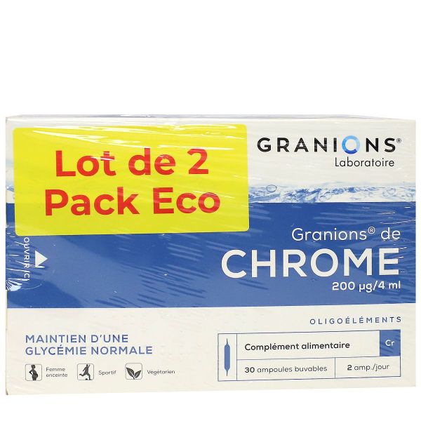 Chrome 200ug/4ml 2x30 ampoules