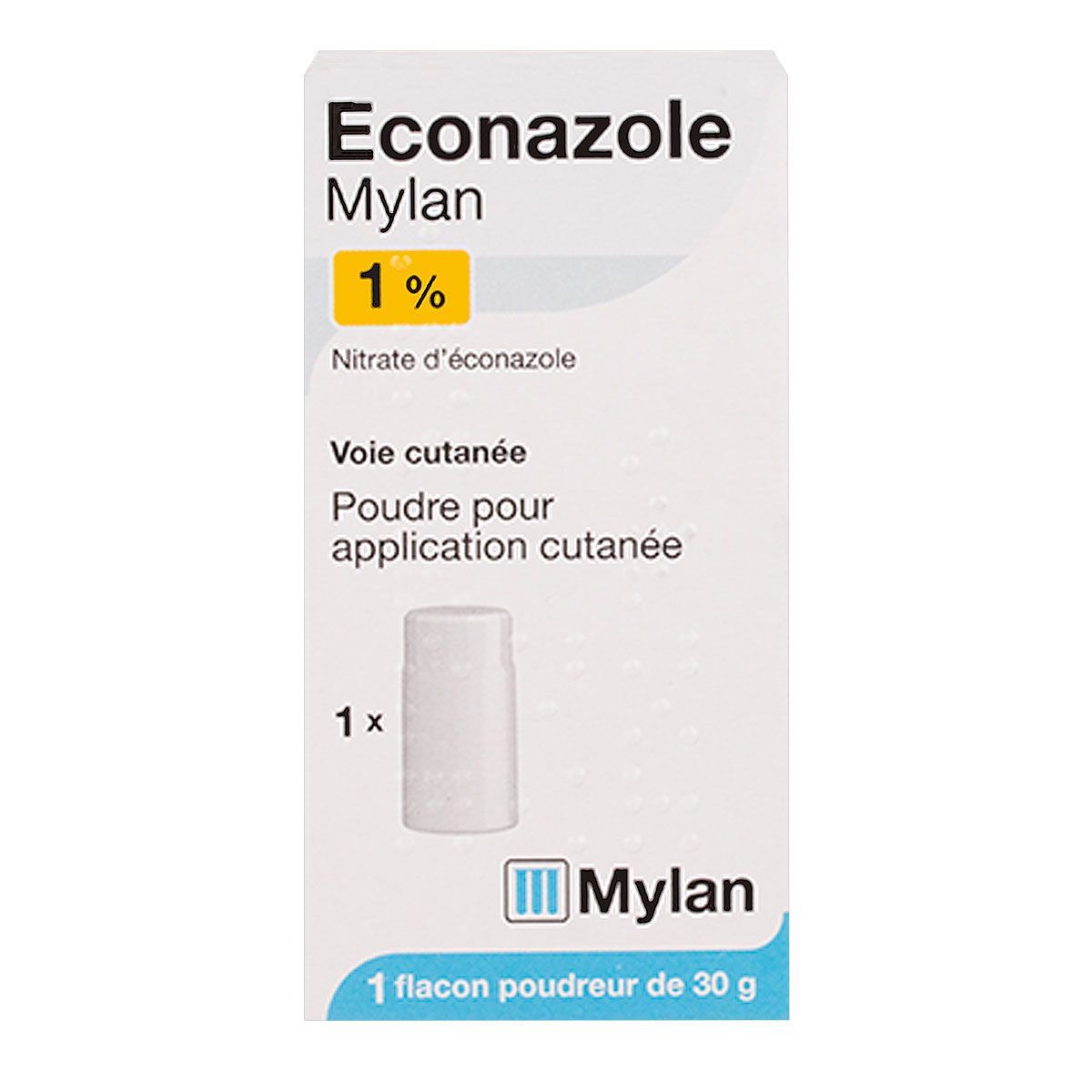 Econazole Mylan 1 Poudre Est Un Medicament Indique Dans Le Traitement Des Mycoses Cutanees