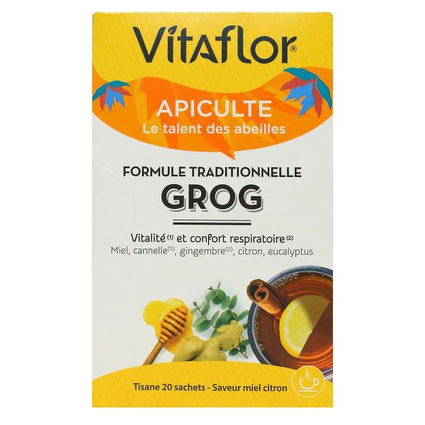 Infusion grog revigorante respiratoire 18 sachets