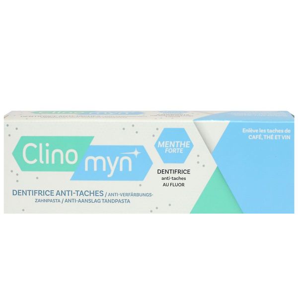 Dentifrice anti-tâches au fluor menthe 75ml