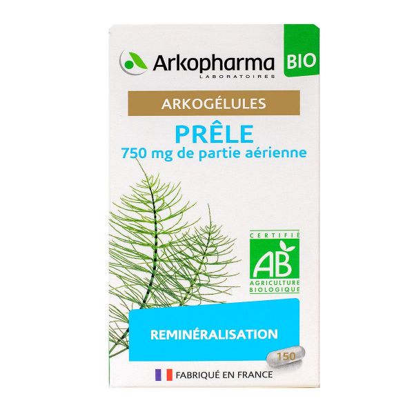 Arkogélules prêle bio reminéralisation 150 gélules