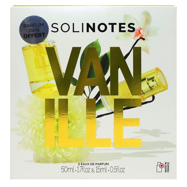 Coffret Vanille eau de parfum 50ml + spray 15ml offert