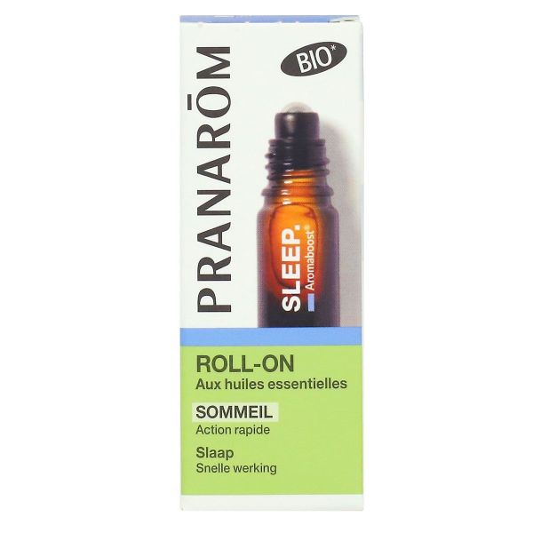 Aromaboost Sleep sommeil roll-on aux huiles essentielles bio 5ml