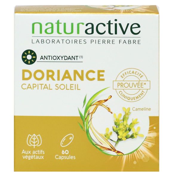 Doriance Capital Soleil antioxydant 60 capsules